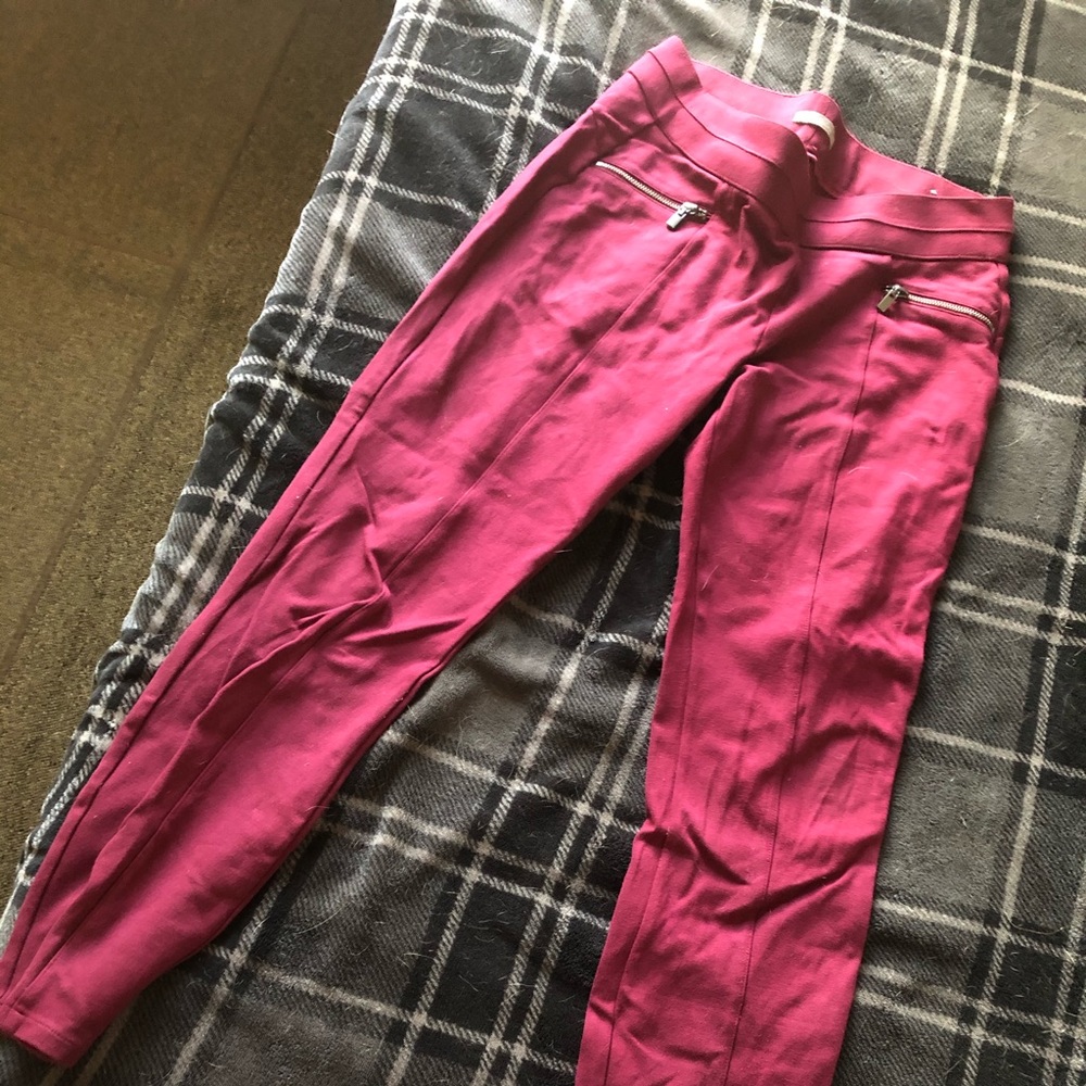 Maurice’s burgundy jeggings